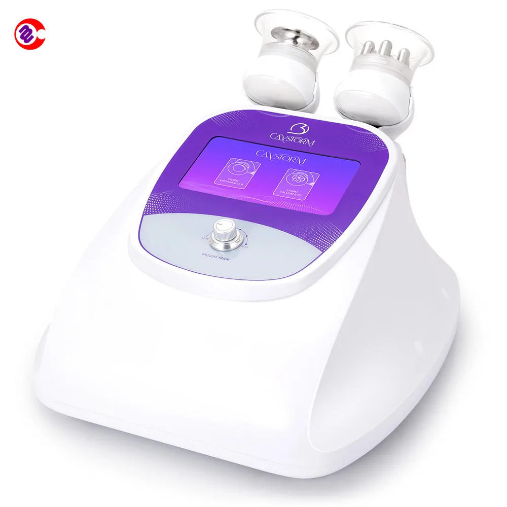 

2IN1 CaVstorm 40K Cavitation 3.0 RF Vacuum Weight Burning Body Shaping Machine, White+purple