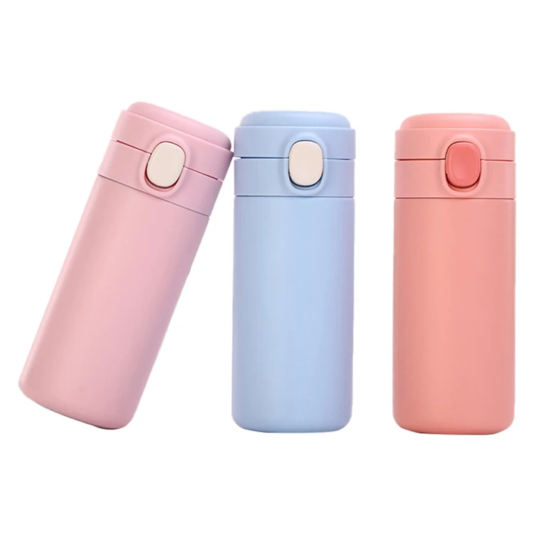 

Hot Sale Customize Outdoor Travel Cup Kawaii Color 304 Stainless Steel Mini Double Wall Vacuum Insulated Drinking Bottles, 6 colors