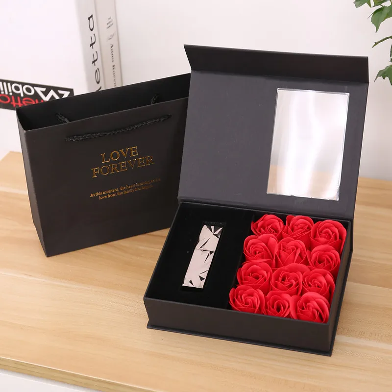 2022 hot Selling saint Valentines gift perfect gift for girlfriend soap roses flower in box for Mothers day birthday gift