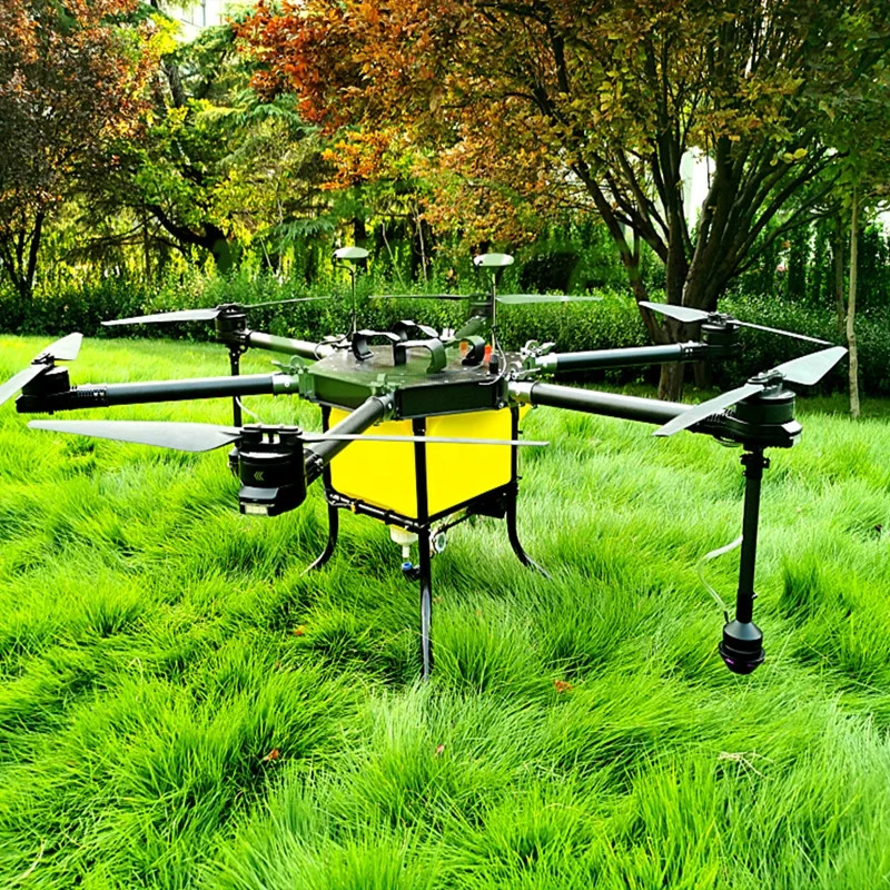 

10L Agricultural sprayer drones with hd camera and gps for fumigation 10L payload factory wholesales