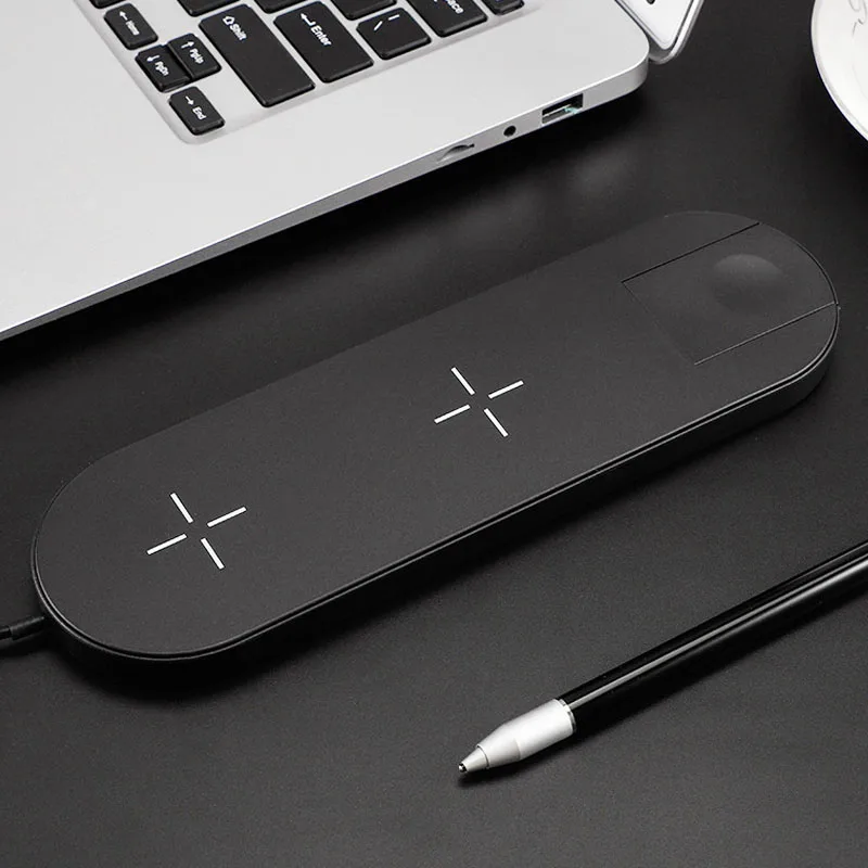 

2020 Wireless Charging Mobile Phone Wholesale New Product Phone Holder For Iphone Watch Headphones Universal Wireless Charger
