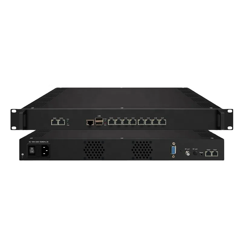 

HLS/HTTP/RTMP/RTSP/UDP IP input iptv qam modulator option DVB-C ISDB-T ATSC DVB-T RF out