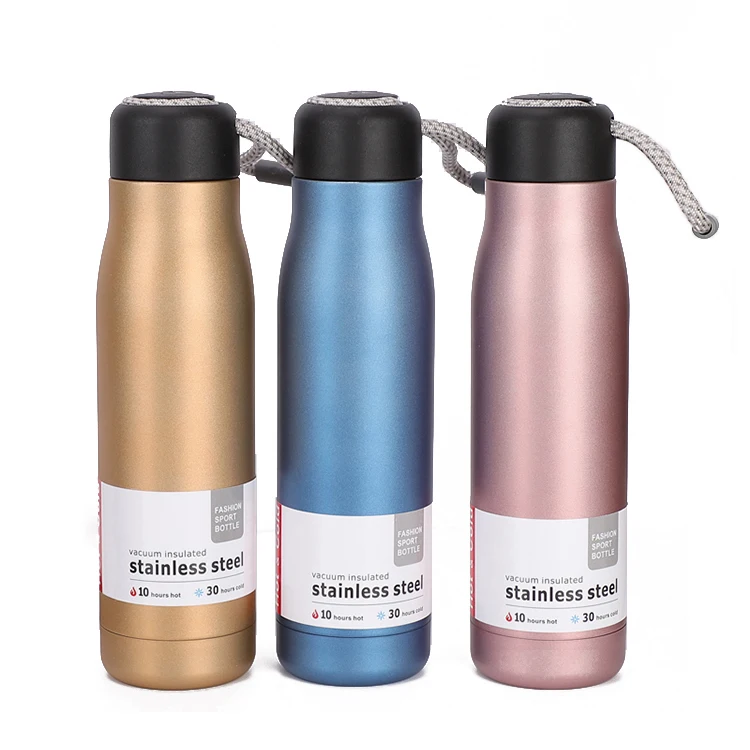 

[JT-Q420]Portable Daily Use 420ml Outdoor Double Walled Stainless Steel Insulated Sport Vacuum Flask, Customized colors acceptable