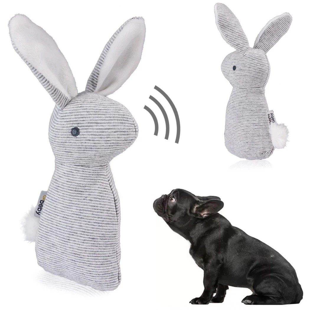 

2021 New Pet Squeaky Funny Dogs Animal Shape Toys Gift Set Large Rabbit Honking for Dogs Chew Bite Squeaker Dog Toys