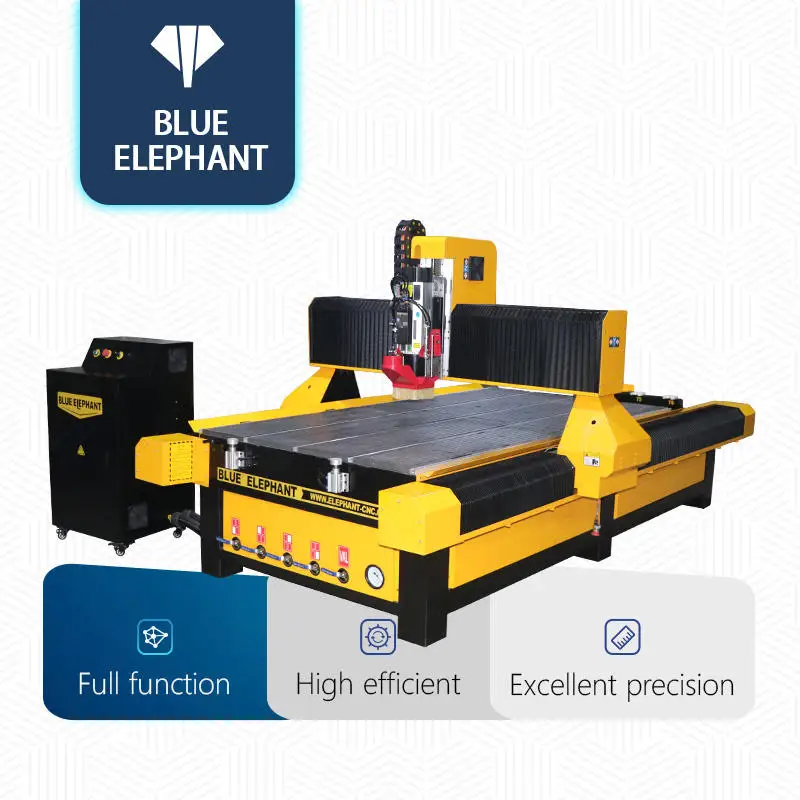 

Blue Elephant Cnc router 1325 1530 4 Axis CNC Router Wood Engraving EPS Foam ATC CNC Router