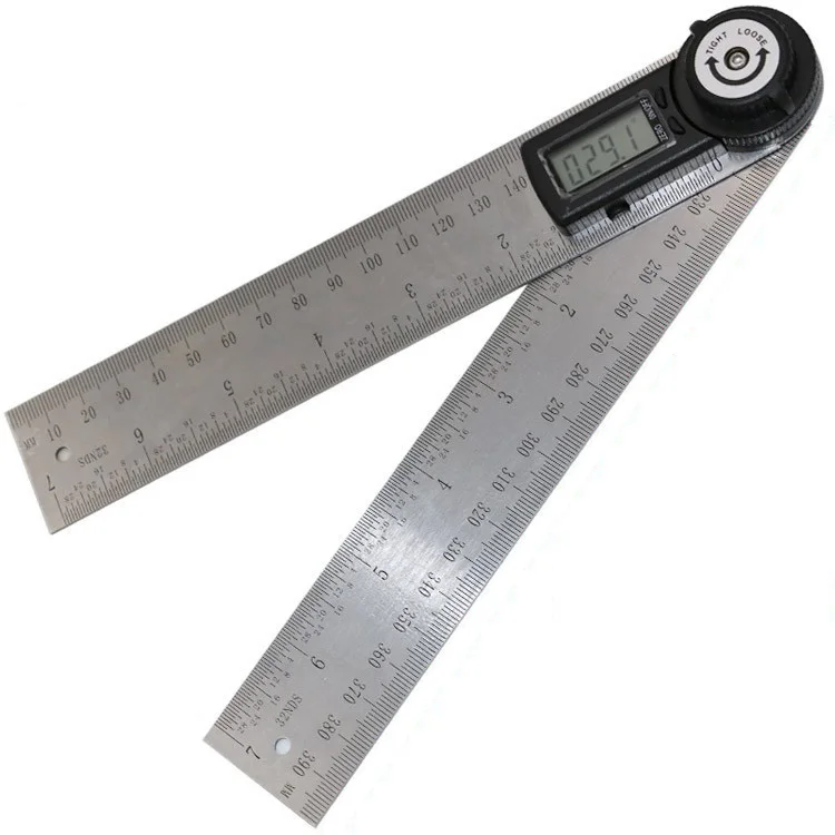 Digital Angle Ruler 360 Degree 200mm Electronic Digital Angle Meter ...