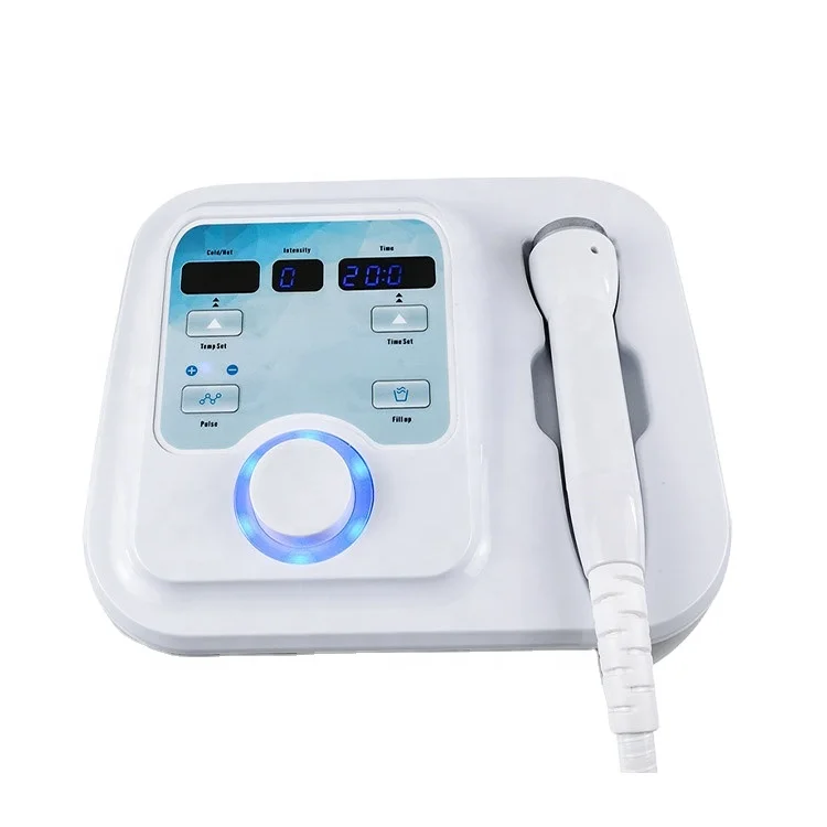 

Electroporation DCool Skin Cooling Facial Mesotherapy Machine with Heating Cooling, White