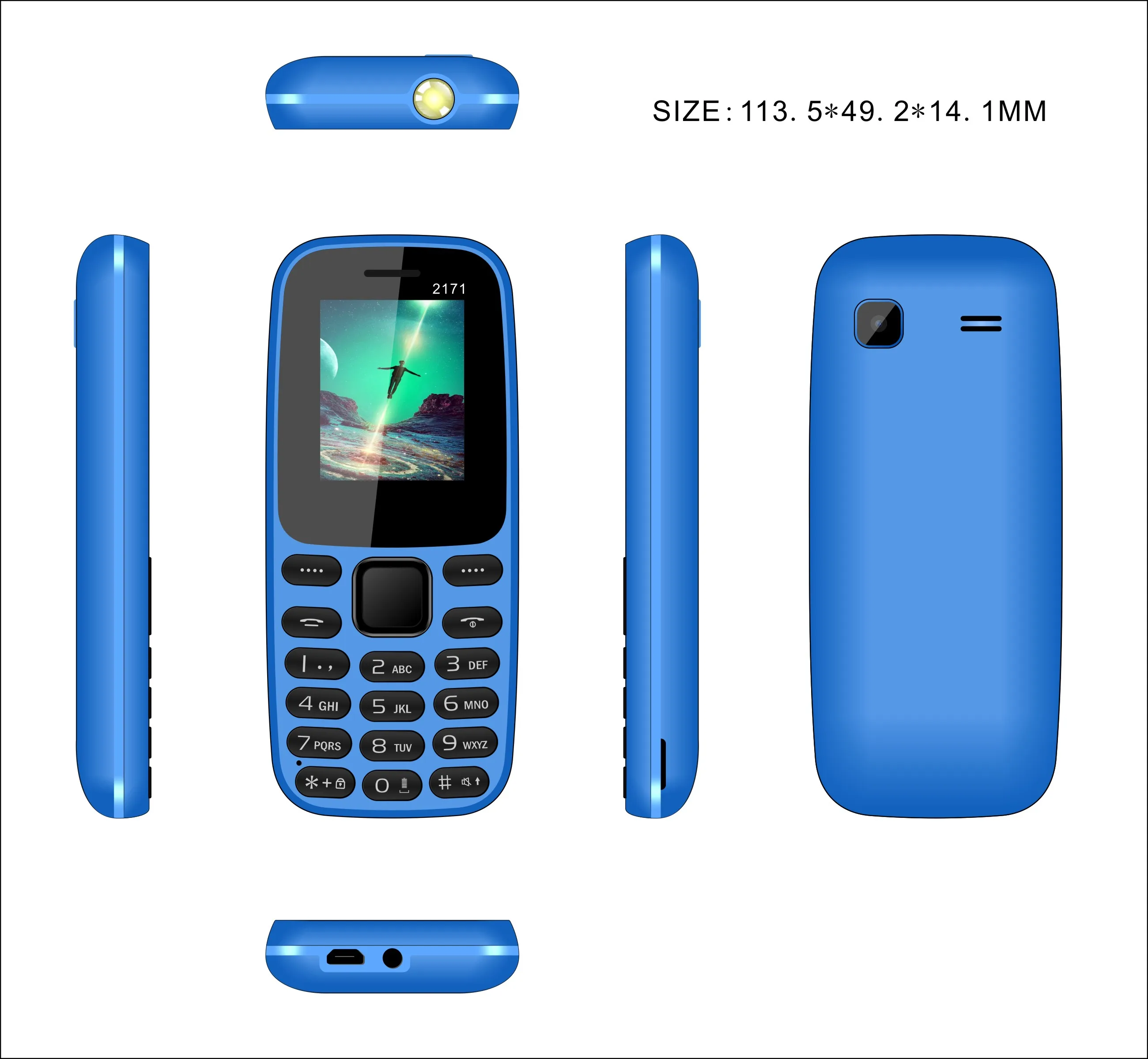 

mini phone 1.77inch screen 6531e mainboard 5c battery flashlight mobile phone with camera the old machine mobile phone