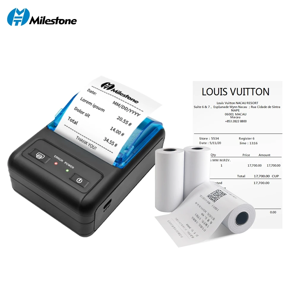 

MHT-P11 58mm mini handheld bluetooth portable mobile thermal receipt printer