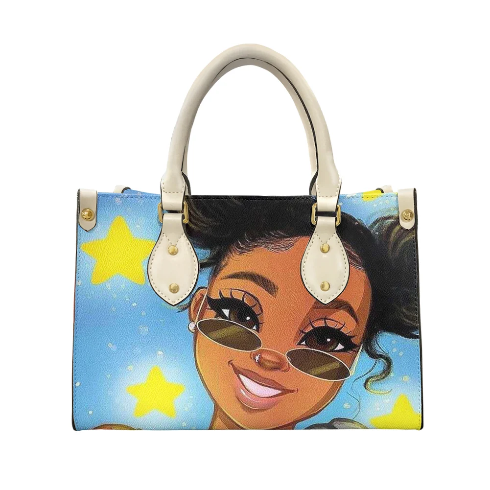

Large Handbags For Women 2021 Cartoon Girls Design Handbags For Women Luxury Leather Handbags For Women Luxury Custom Logo