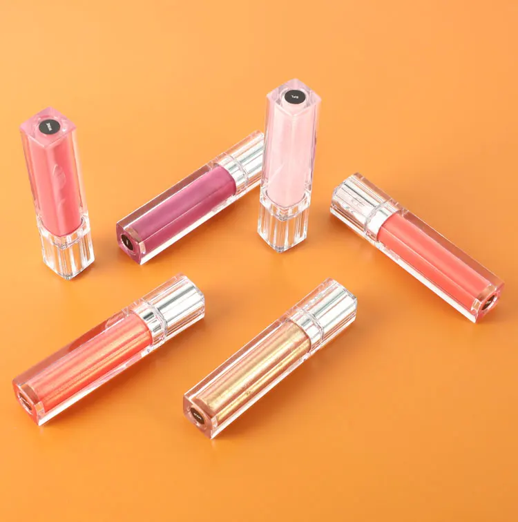 

Luxurious cheap liquid glossy clear wholesale vegan shimmer custom vendor matte lip glo