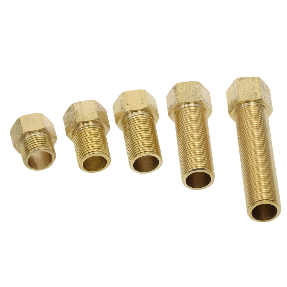 

1pcs Brass Fitting 1/2" BSP Male to Female change Coupler straight in Connector Adapter 28mm 40mm 50mm 70mm 100mm length