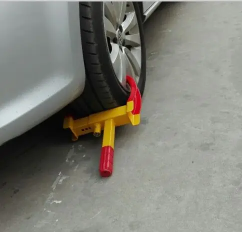 Rust-proof Horn type Car parking Wheel Lock