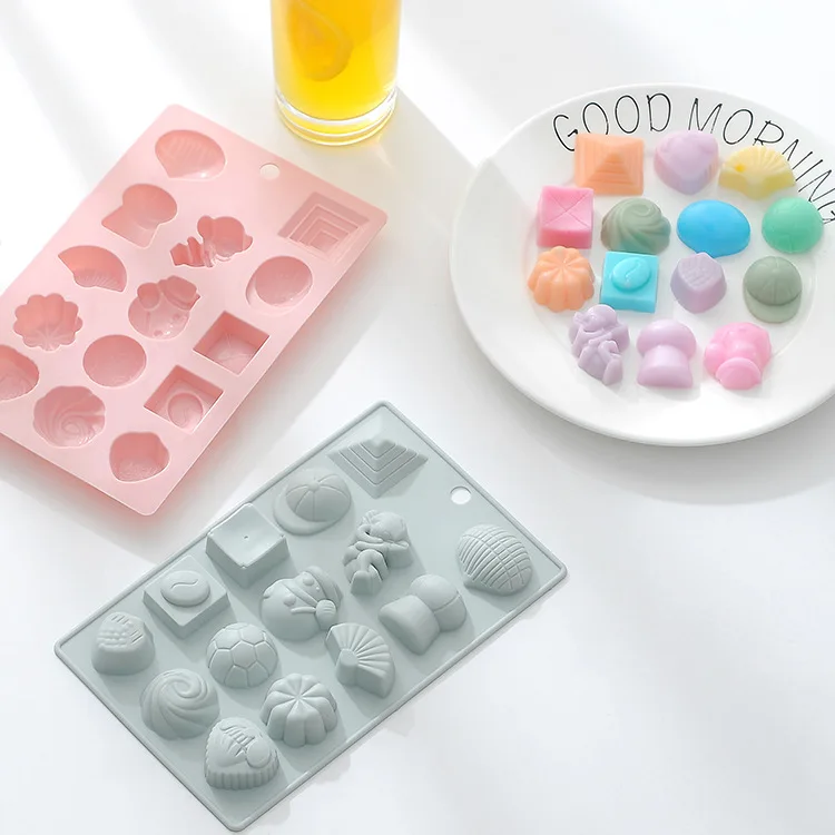 

14 even little angel chocolate silicone mold soft candy decoration baking cake mold, 2 colors