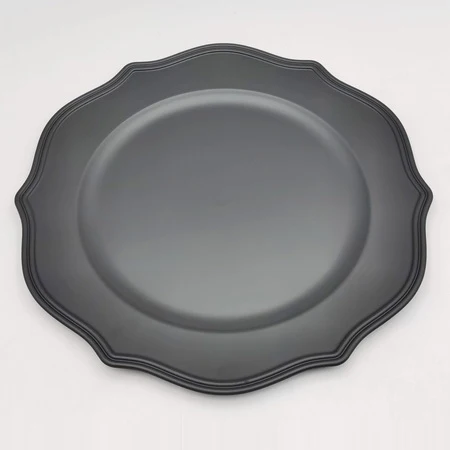 

Wholesale flower shape dry fruit plastic plate for home