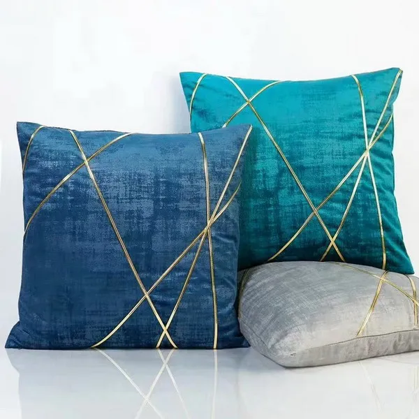 

45*45cm Square Throw Cushion Pillow Chair Sofa Decorative Velvet Cushion Cover