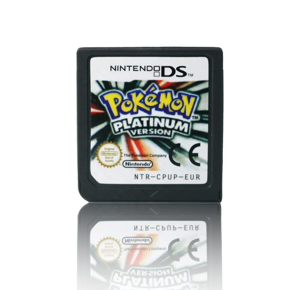 

EUR version pokemon platinum video Game Card For DS NDSI NDSL 2DS 3DS XL console