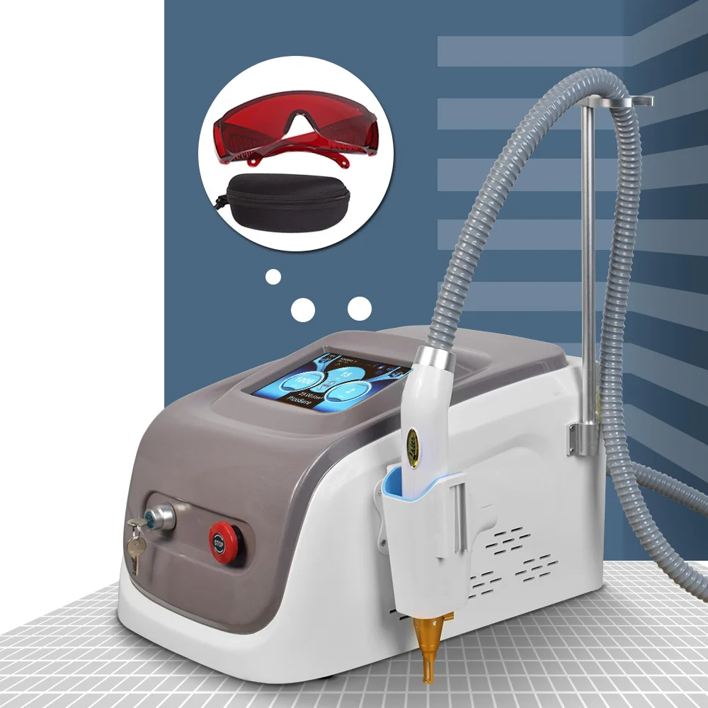 

Portable q switched nd yag Laser Optinal 755nm Tattoo Removal Laser 532nm 1064nm Pico Laser Tattoo Removal Machines