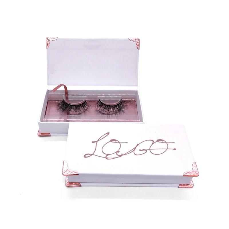 

Shuying empty custom private label white eyelashes package box design for lashes, Custom color accepted
