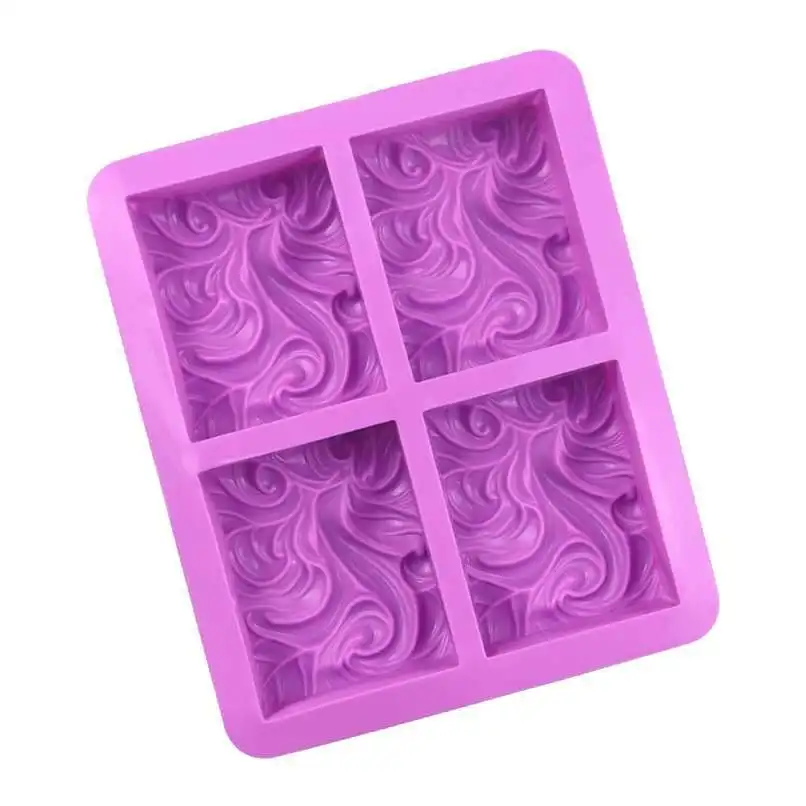 

Silicone soap mould square handmade soap mold for soap making