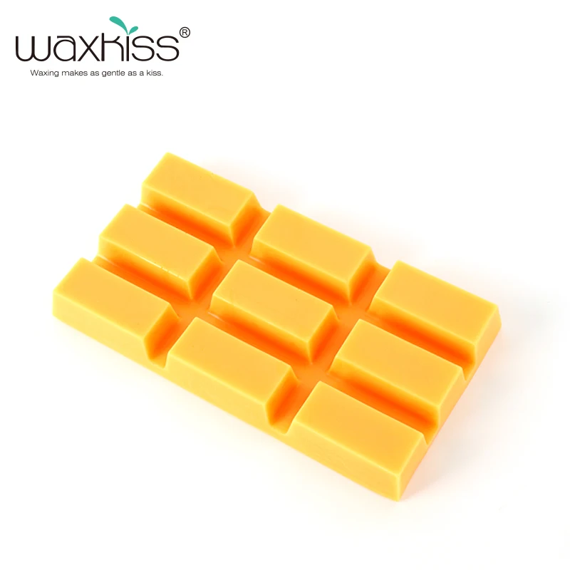 

2022 waxkiss new developed block wax for hair removal use suit home salon factory price 500g, Lavender, aloe vera, honey, milk, customized services available