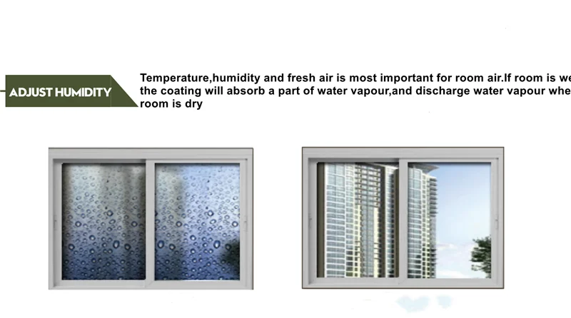 External/Indoor Wallpapers/Wall Coating Adjust Room Temperature Humidity Heating Insulation Fireproof Waterproof more functions