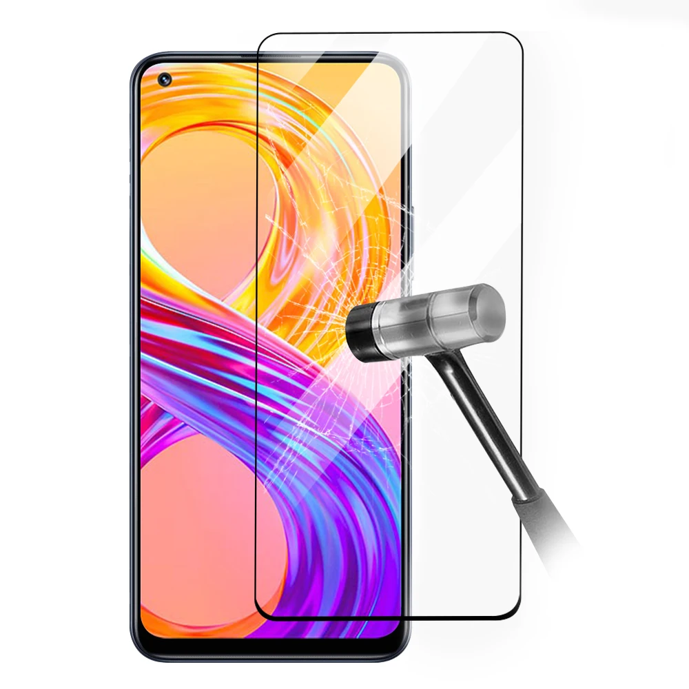 

consumer electronics protector telfono hidrogel phone screen guard mtd tempered glass screen protector for Realme 8 Pro V13 5G, Hd transparent