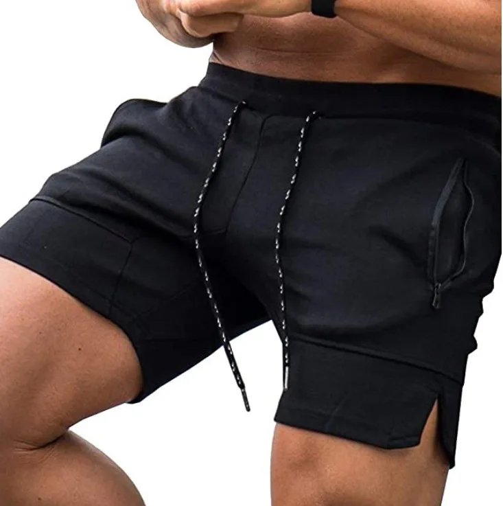 

Weightlifting Short Fitted Training Bodybuilding Jogger Men's Gym Workout Shorts with Pocket, Customized color