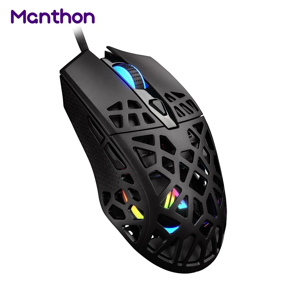 

Wholesale White 16000 DPI Gaming Mouse, Black