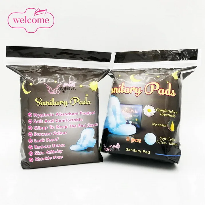 

New Product Ideas 2021 Summer Biodegradable Organic Sanitary Napkins Packaging Bag to Womens Panties Sleepwear Casual Dresses