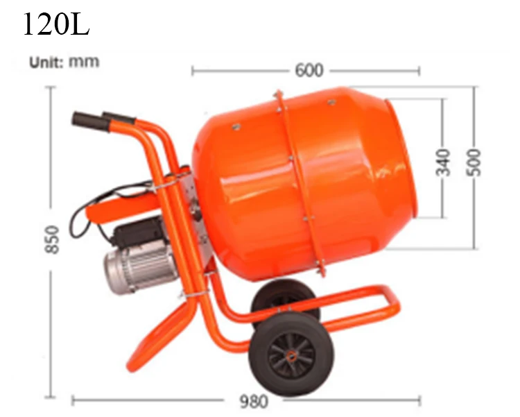 1 yard concrete feed mortar mixers prices