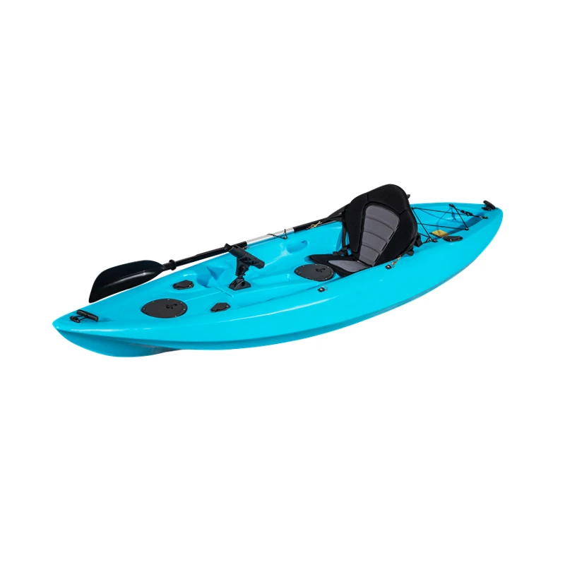 

Cheap Sit on top plastic roto-molded single fishing kayak
