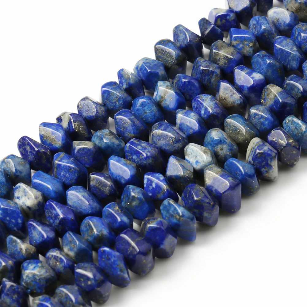 

Wholesale 6*11mm Irregular Lapis Lazuli Beads Special Cut Loose Stone Beads For Jewelry DIY Bracelet
