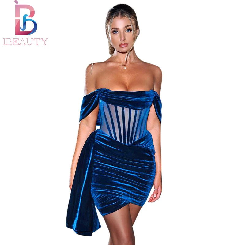 

Ibeauty 2022 Ladies Sexy Night Dresses Blue Tassel Sleeveless Dresses Party Bodycon Mini Elegant Evening Dress, Wine ,blue