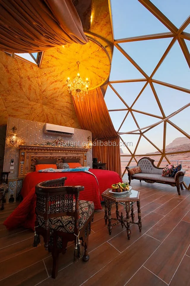 Cheap Geodesic Dome Kit For Sale 6m/8m Glass Dome House For Glamping