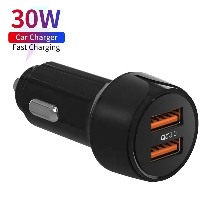 

2 usb-c mobile type chargers fast charging type-c dual phone pd usb c car charger for iphone 12 car charger