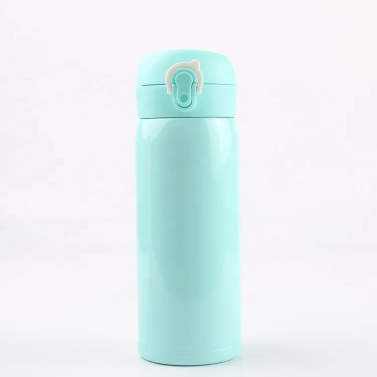 

500ml Double Wall Insulated Water Bottle Vacuum Tea Thermos Flask Steel, Customized color