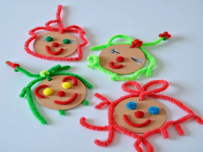pipe cleaner christmas crafts