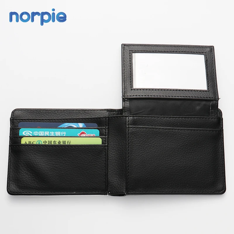 

Popular Men Printing Sublimation Mens Wallet with Extra Card Slot