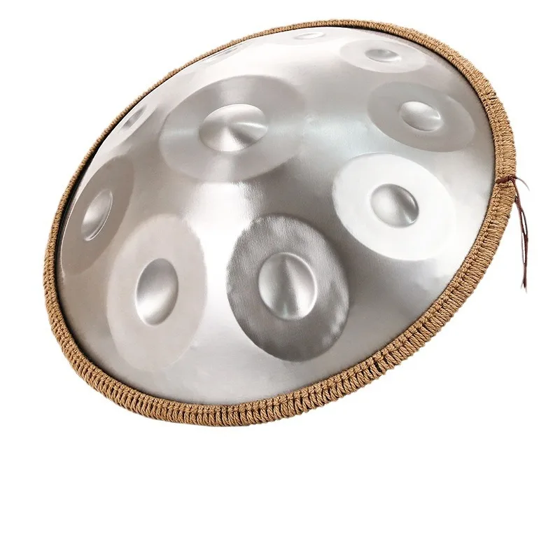 Handpan Drum for Sound Healing and Meditation Handmade Steel Tongue Drum Perfect for Yoga and Relaxation Wholesale Available