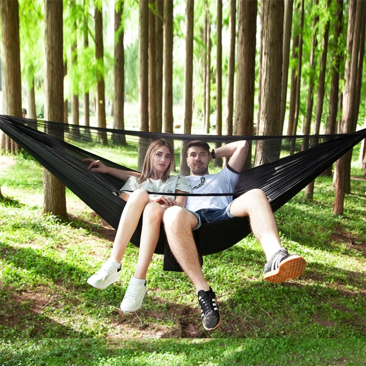 

Manufacturer OEM Portable Parachute Hammock with Mosquito Nets Outdoor Garden Hammock Camping