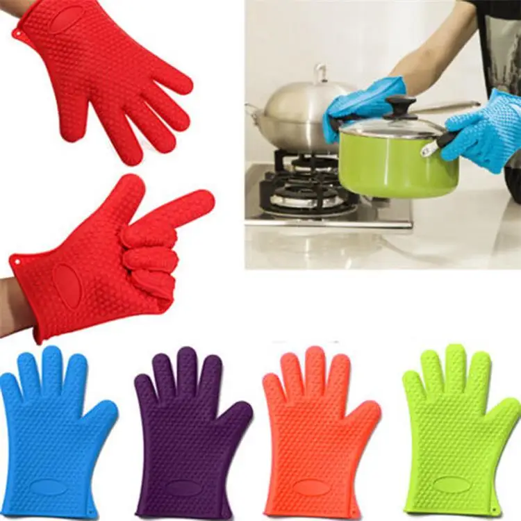 

Best Selling Heat And Slip Resistant Silicone BBQ Glove