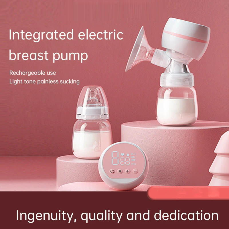 

Portable Electric Breast Pump Integrated Silicone Milk Pump For Baby