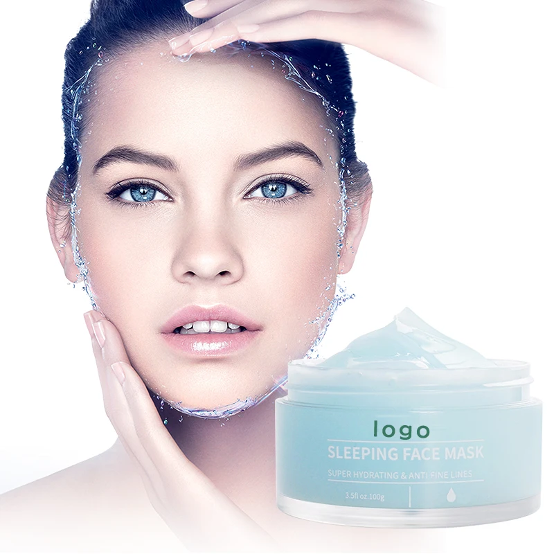 

Collagen Sleeping Face Mask Squalane Oil Masque Facial Care Moisturizing Hydrating Mask Crema Antiarrugas Sleep Facial Cream
