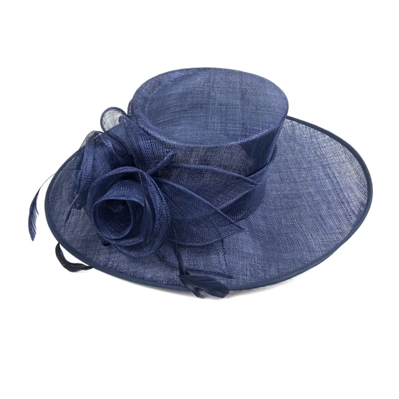 Abpf Royal Blue Church Hats For Ldie Women Hats Church Lady Wedding