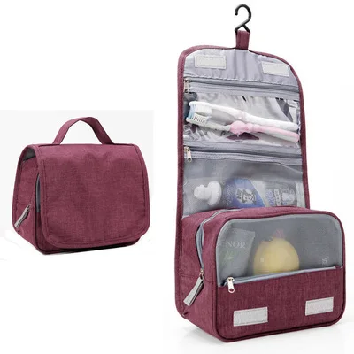 

large hanging travel toiletry bag