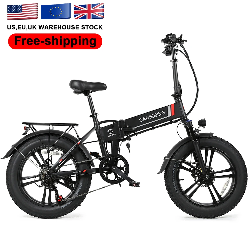 

USA warehouse Fat Tire Foldable 500WW 48V Snow Ebike Beach Off Road Electric Bicycle E Bike Best Sell US Free Shipping 20 4 Max