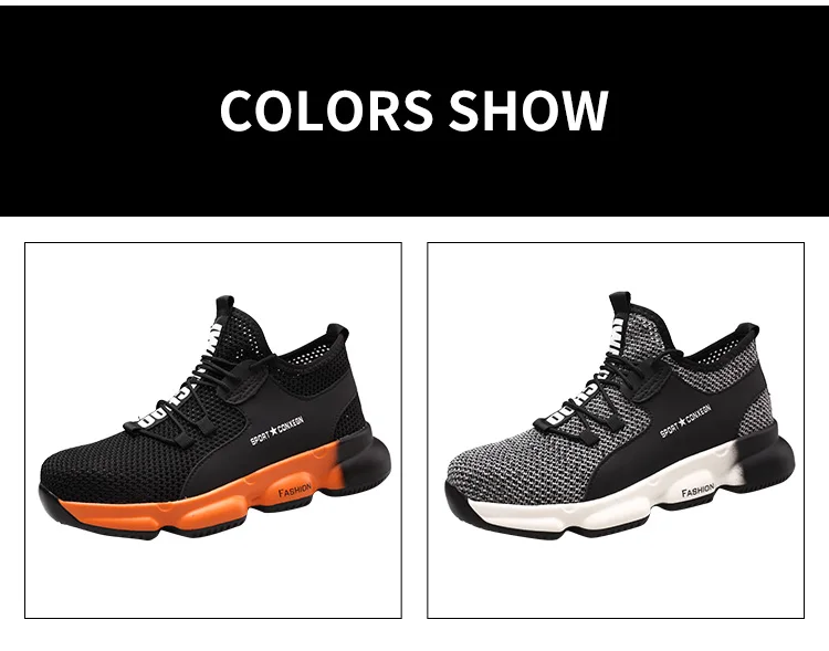 sport men safety shoes
