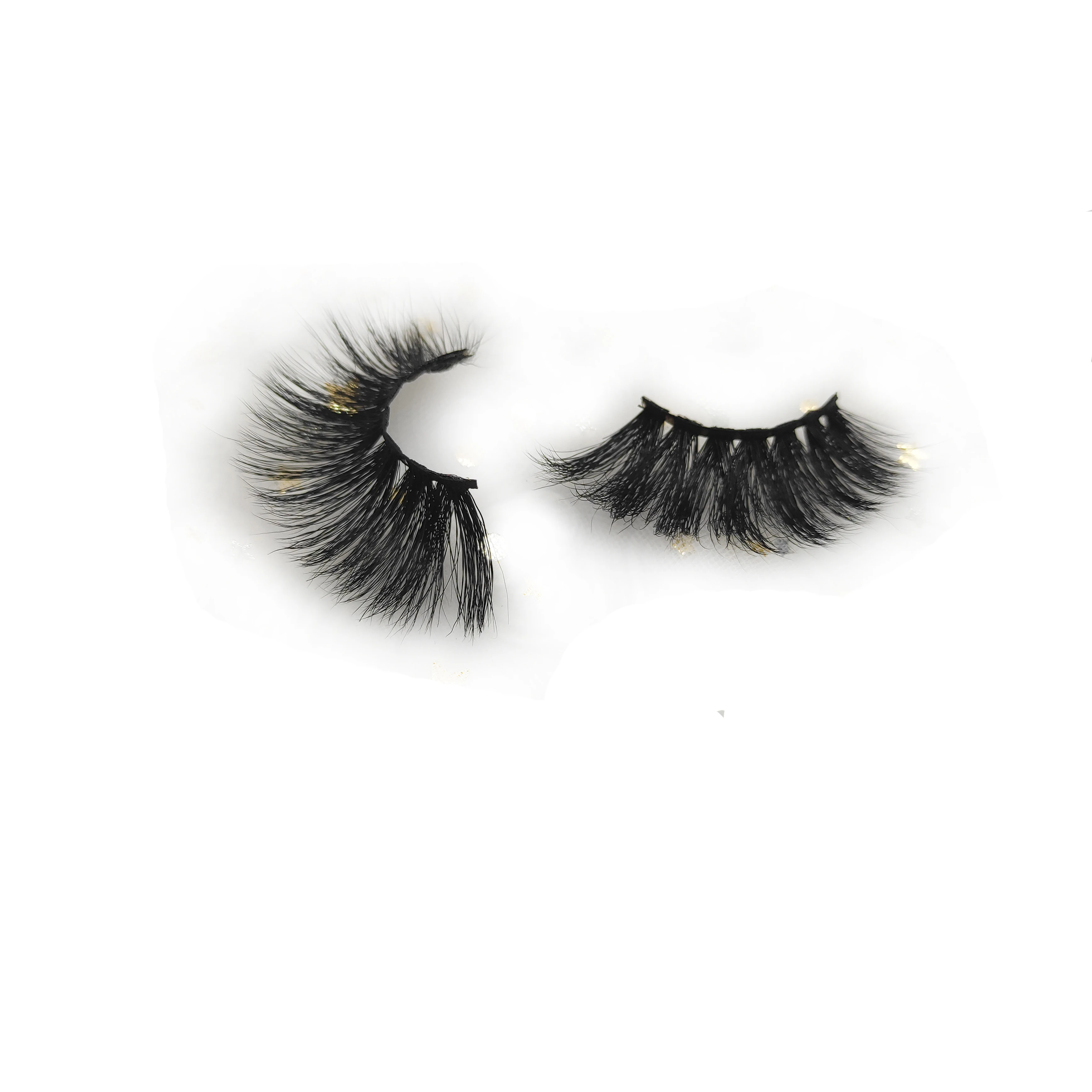 

New 5d mink fur false lashes ,25mm 3D long luxury mink eyelashes with packing box