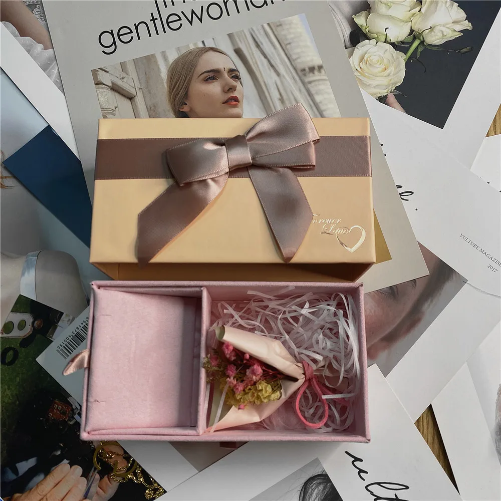 

VIANRLA Creative Drawer Design Printing Paper Handmade Jewelry packaging Box